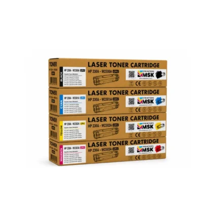 HP 230A Çipli Muadil Toner Seti (Tüm Renkler)