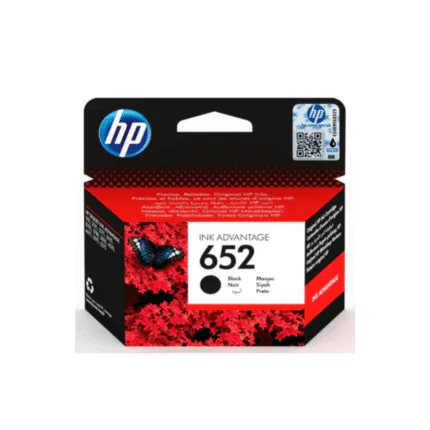 HP 652 SİYAH MÜREKKEP KARTUŞU ( F6V25AE )