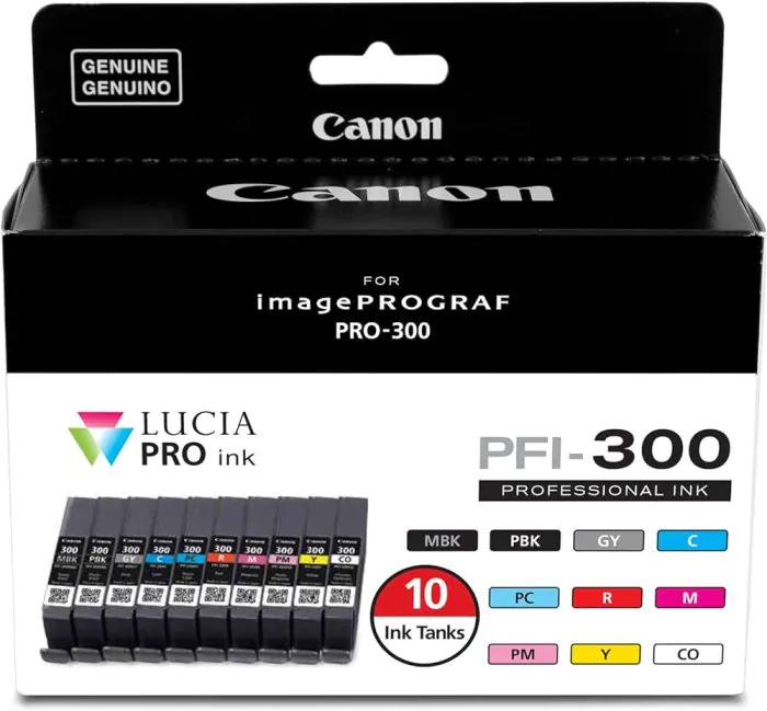 Canon PIXMA PRO-300 PFI-300 Kartuş Seti