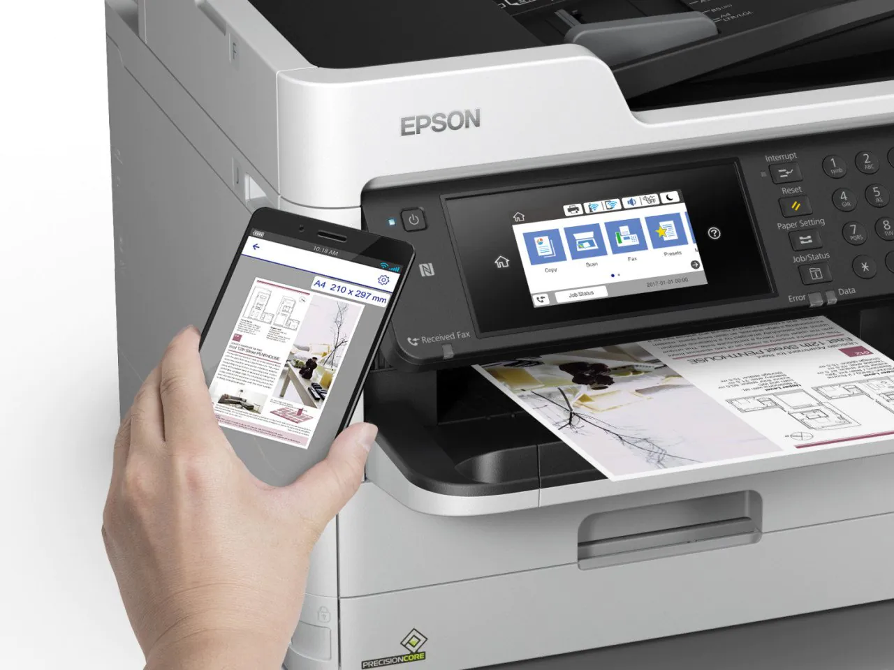 EPSON WF-C5790DWF (Çipsiz Sınırsız Mürekkep Yazılımlı) 2 EPSON WF-C5790DWF (Çipsiz Sınırsız Mürekkep Yazılımlı)