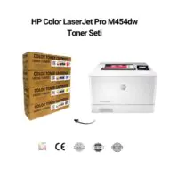 HP Color LaserJet M254dw Uyumlu Çipli Toner Seti