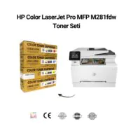 HP Color LaserJet MFP M281fdw Uyumlu Çipli Toner Seti