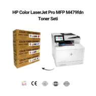 HP Color LaserJet Pro MFP M479fdn Toner Seti Tüm Renkler