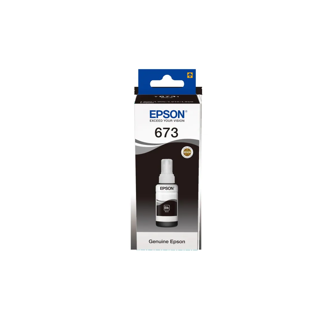 EPSON T6731 Siyah Orjinal Mürekkep Şişesi (C13T67314A) -70ml