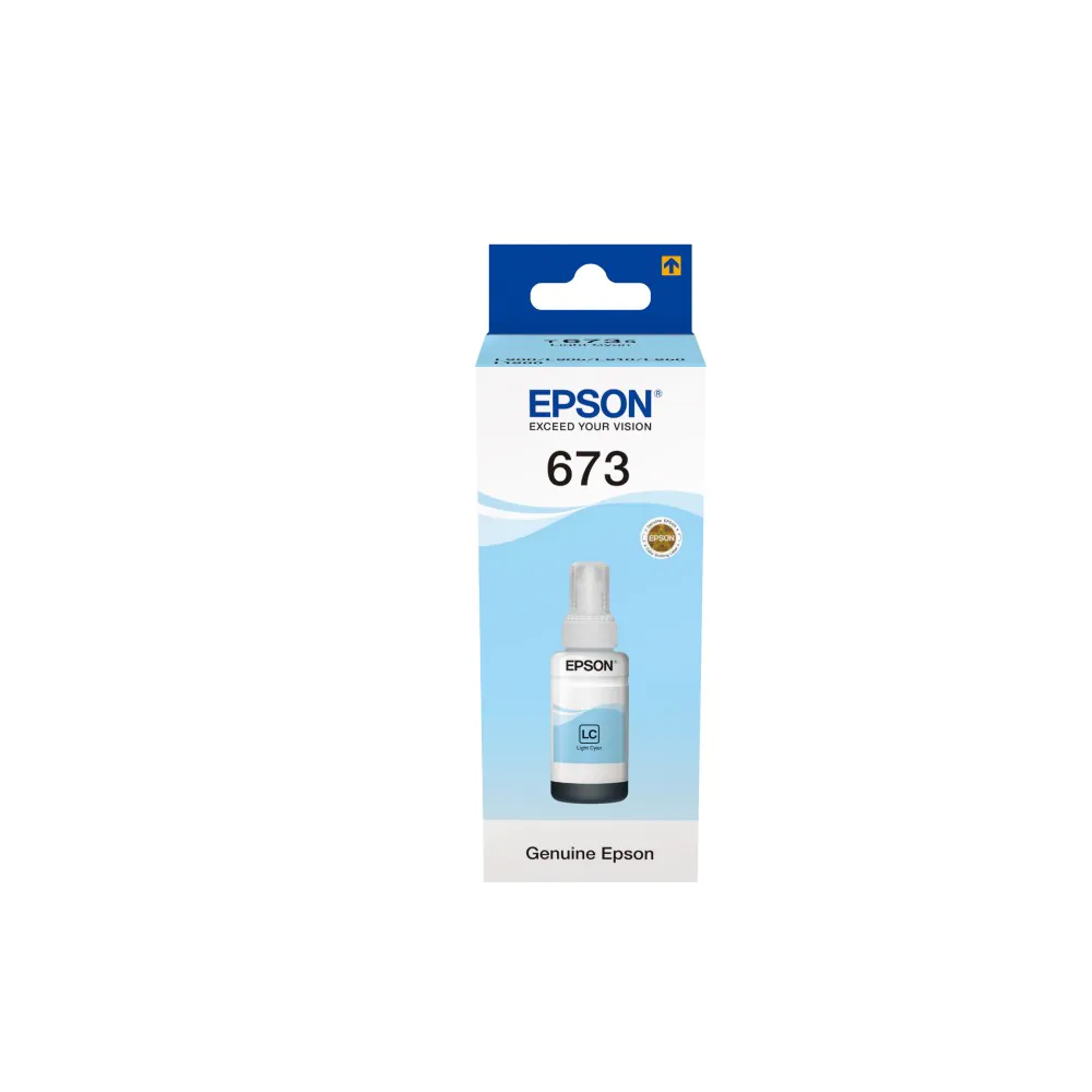 EPSON T6735 Açık Mavi ( Açık Cyan) Mürekkep Şişesi (C13T67354A)