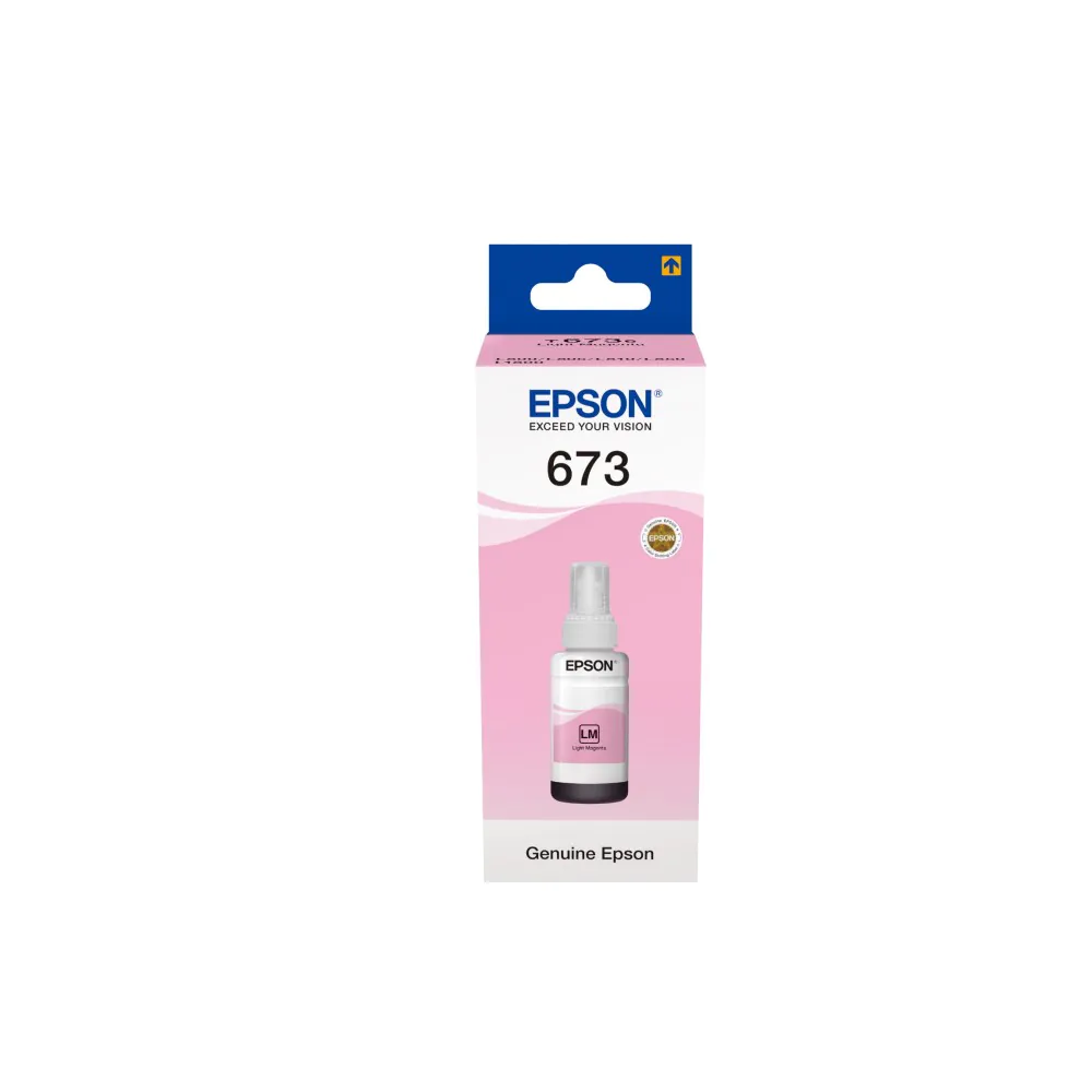 EPSON T6736 Açık Pembe ( Açık Magenta) Mürekkep Şişesi