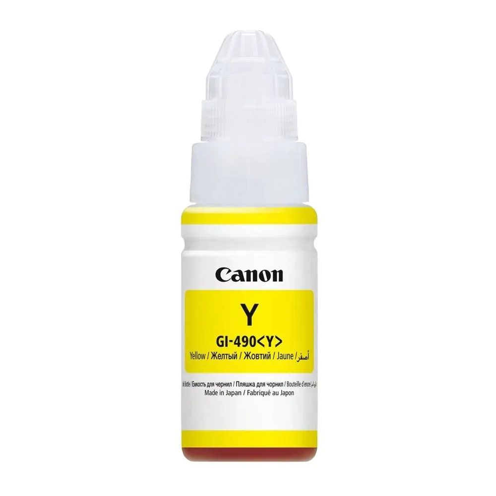 Canon GI-490 Orjınal Sarı Mürekkep
