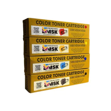 Hp 126A Renkli Çipli Muadil Toner Seti