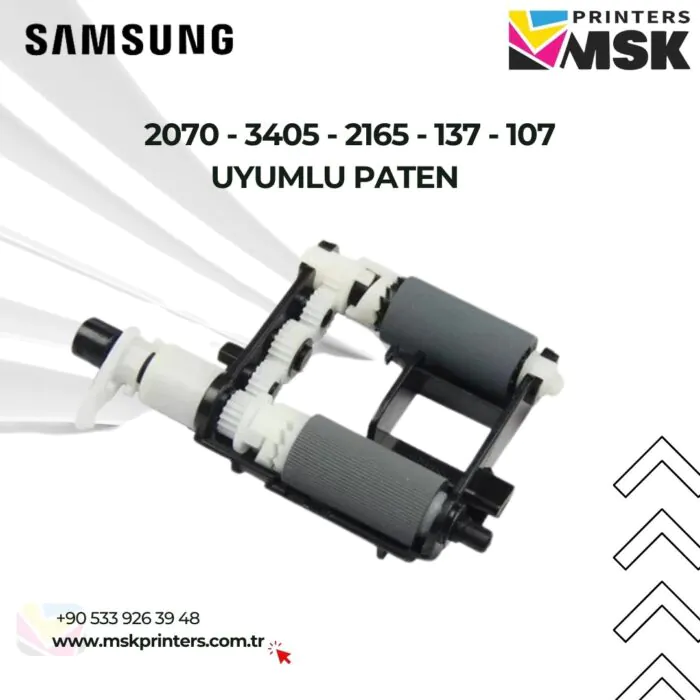 Samsung 2070 / 3405 / 2165 / 137 / 107 Kağıt Besleme Paten Seti