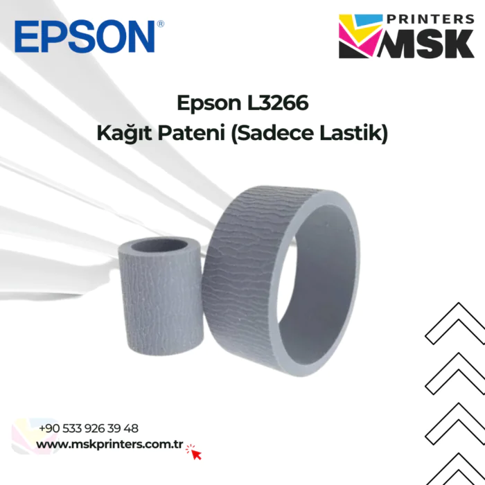 Epson L3266 Kağıt Besleme Paten Seti (Sadece Lastik)