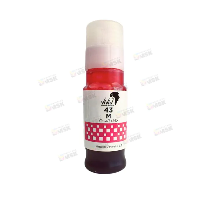 Canon GI-43 Muadil Kırmızı Mürekkep 70 ml