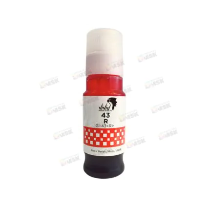 Canon GI-43 Muadil Red Mürekkep 70 ml