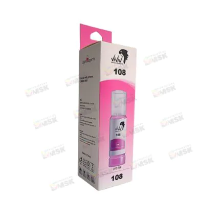 Epson 108 Muadil Açık Kırmızı Mürekkep - 70 Ml - Vivid