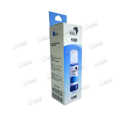 Epson 108 Muadil Mavi Mürekkep - 70 Ml Vivid
