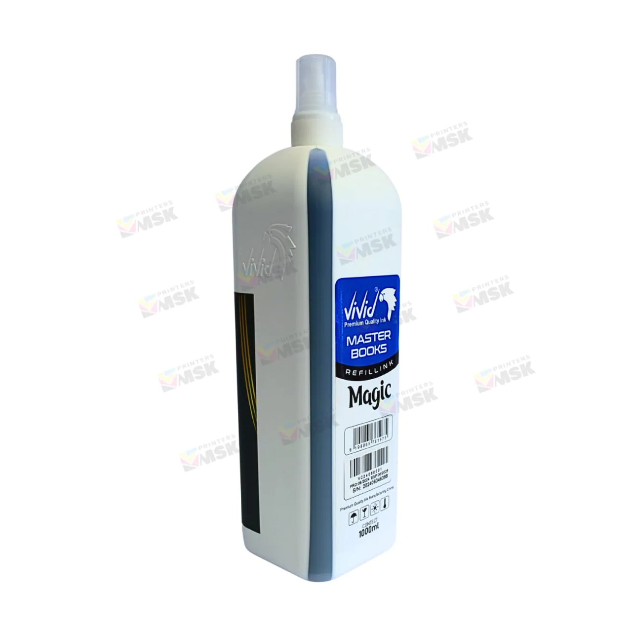 Hp Vivid Magic Dye Mavi Mürekkep 1 Litre (3) Hp Vivid Magic Dye Mavi Mürekkep 1 Litre