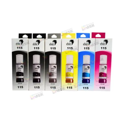 Epson 115 Muadil Mürekkep Seti (Tüm Renkler)
