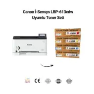 Canon İ-Sensys LBP-613cdw Uyumlu Toner Seti