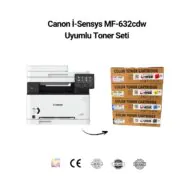 Canon İ-Sensys MF-632cdw Uyumlu Toner Seti