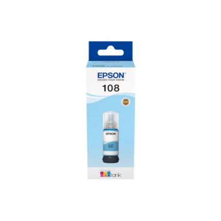 EPSON 108 Orjinal Açık Mavi Mürekkep