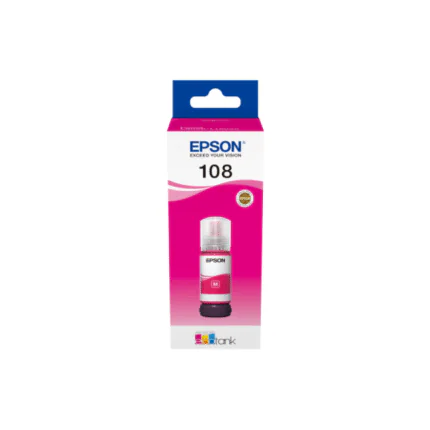 EPSON 108 Orjinal Kırmızı Mürekkep
