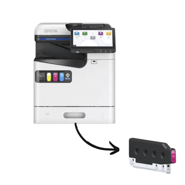 Epson T08N3 Kırmızı Orijinal Kartuş- AM-C400